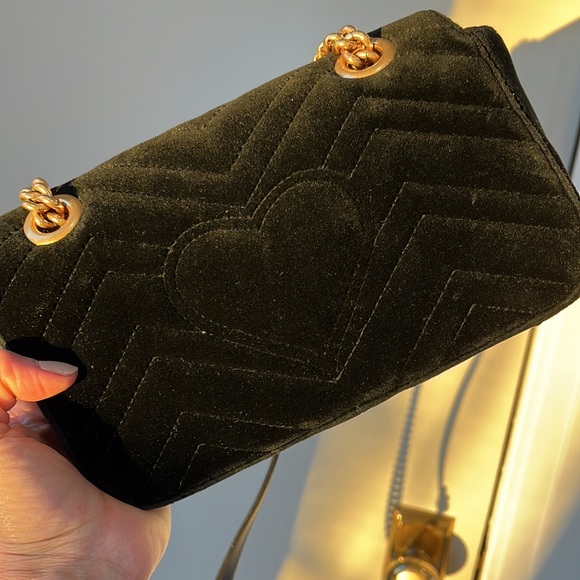 Velvet Gucci Mormont bag - Picture 8 of 9
